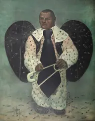 Sem Título by Mário Gruber, 1983, óleo sobre tela, offered Jul 2024