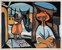 Sem Título by Di Cavalcanti, 1973, serigrafia, offered Jul 2024