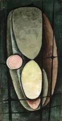 Sem Título by Walter Lewy, 1955, óleo sobre tela, offered Jul 2024