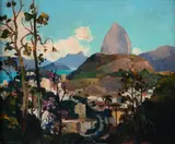 Moacyr Alves, Tarde, 1954, óleo sobre madeira