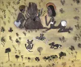 Nilda Neves, Sem Título, óleo sobre tela