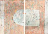 A Nave - Díptico by Tânia Corsini, 1997, óleo sobre tela, offered Jul 2024