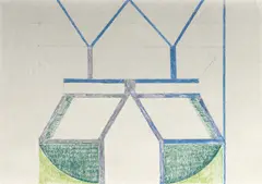 Judith Lauand, Sem Título, 2007, caneta fineliner sobre papel