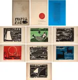 José Júlio de Calasans Neto, Itapuã Mar / 7 Xilogravuras, 1974, xilogravura