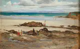 Mário Agostinelli, Paisagem, óleo sobre madeira
