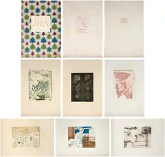 Álbum Com 6 Gravuras by Wesley Duke Lee, 1972, gravura, offered Jul 2024