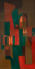 Sem Título by Alice Brill, 1967, óleo sobre tela, offered Jul 2024
