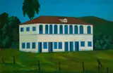 João Henrique, Casarão, 1980, óleo sobre eucatex