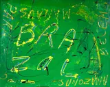 Brasil by José Roberto Aguilar, óleo sobre tela, offered Jul 2024