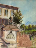 Casa em Vassouras by Pedro Henrique Orleans E Bragança, aquarela sobre papel, offered Jul 2024