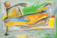 Expressionismo Figurativo by Ivald Granato, 1999, acrílica sobre tela, offered Jul 2024