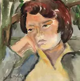 Figura Feminina by Yolanda Mohalyi, aquarela sobre papel, offered Jul 2024