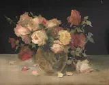 Vaso De Flores by Benedito José Tobias, óleo sobre tela, offered Jul 2024