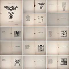 Quelques Visages de Paris by Vicente do Rego Monteiro, 1925, impressão gráfica, offered Jul 2024