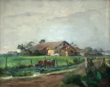 Alfredo Volpi, Canindé, óleo sobre madeira