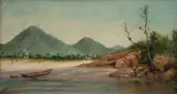 Benedito Calixto, Morro do Chicová, óleo sobre tela