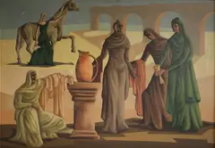 Sem Título by Clóvis Graciano, óleo sobre tela, offered Jul 2024