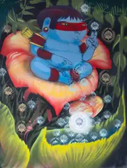 Sem Título by Cranio, óleo sobre tela, offered Jul 2024