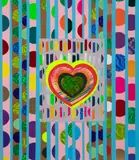 Beatriz Milhazes, Batucada, 2009, serigrafia