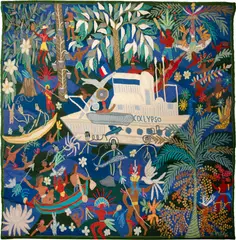 Calypso by Madeleine Colaço, tapeçaria, offered Jul 2024