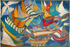 Velas Ao Vento by Madeleine Colaço, tapeçaria, offered Jul 2024