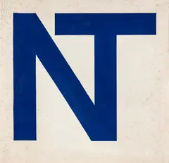 Willys de Castro, Estudo para Logotipo NT, guache sobre papel