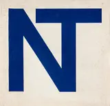 Willys de Castro, Estudo para Logotipo NT, guache sobre papel
