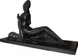 Victor Brecheret, Diana Caçadora, escultura em bronze