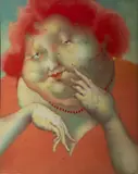 Sem Título by Jesus Nodarse Cruz, pastel oleoso sobre papel, offered May 2024