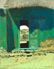 Sem Título by Mitsutaka Kogure, 1977, óleo sobre tela, offered May 2024