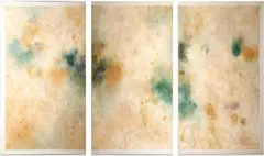 Sem Título (Tríptico) by Setsuko Katayama, 1998, óleo sobre tela, offered May 2024