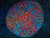 Super Nova Tycho Brahe - Vista em 1500 na Dinamarca by Marysia Portinari, 2024, óleo sobre tela, offered May 2024