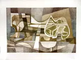 Roberto Burle Marx, Mazamba II, 1985, serigrafia sobre papel