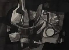 Sem Título by Roberto Burle Marx, 1984, nanquim sobre papel, offered May 2024