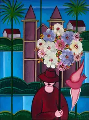 Sem Título by Adelson Do Prado, 1970, óleo sobre tela, offered May 2024