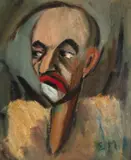 Sérgio Milliet, Palhaço, óleo sobre tela