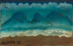 Sem Título by José Antônio da Silva, 1983, óleo sobre tela, offered May 2024