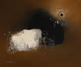Manabu Mabe, Estranho, 1965, óleo sobre tela