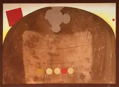 Sem Título by Tuneu, 1976, técnica mista sobre papel, offered May 2024