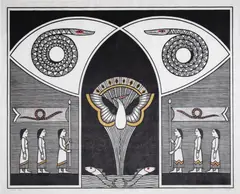 O Fazedor do Amanhã by Gilvan Samico, 1982, xilogravura, offered May 2024