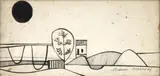 Paisagem by Aldemir Martins, 1964, nanquim sobre papel, offered May 2024