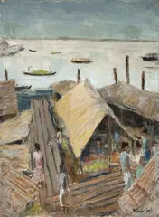 Sem Título by Paul Garfunkel, óleo sobre tela, offered Mar 2024