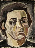 Retrato Masculino by Martins de Porangaba, óleo sobre placa, offered Mar 2024