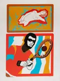 Henrique Fuhro, Por entre as Árvores, 1980, xilogravura