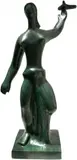 Sonia Ebling, Figura Feminina, escultura em bronze