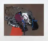 Manabu Mabe, Sem Título, 1999, serigrafia