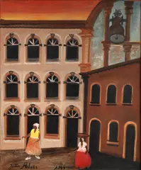 Sem Título by João Alves, 1966, óleo sobre tela, offered Mar 2024