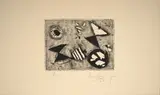 Iberê Camargo, Sem Título, 1967, gravura em metal