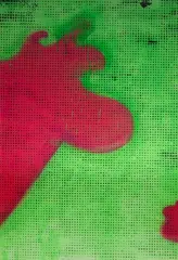 A Vaca Mangueira by Ale Jordão, técnica mista sobre tela, offered Mar 2024