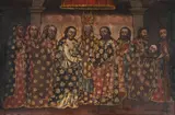 Escola Cusquenha, Casamento de João e Maria, óleo sobre tela